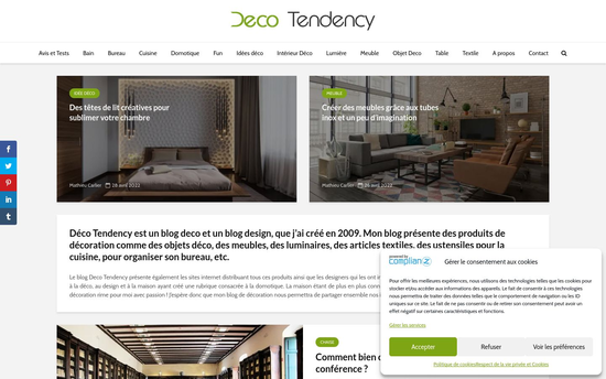 Decotendency | Blog Deco Tendency Les tendances de la déco et design