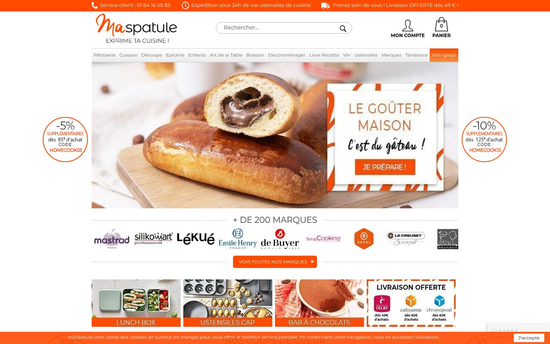 Maspatule | Ustensiles de cuisine et accessoires de cuisine Maspatule