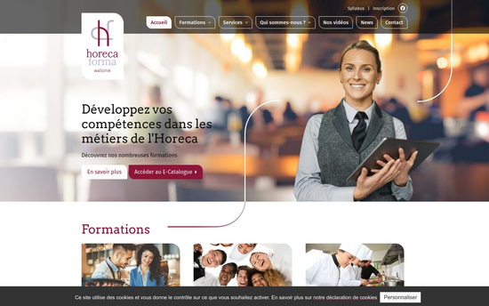 Horecaformawallonie | Horeca Forma Wallonie, le centre de formation de l’Horeca en Wallonie.