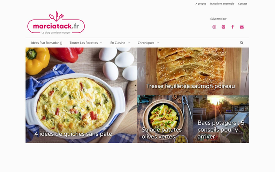 Marciatack | 2500 idées recettes faciles et rapides !