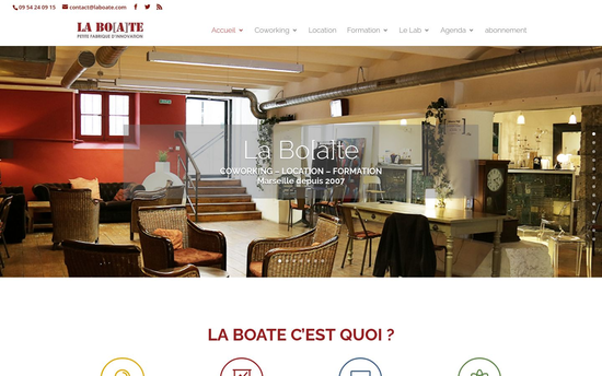 Laboate | La Boate  Petite fabrique d&rsquo;innovation  Coworking  location  Formation