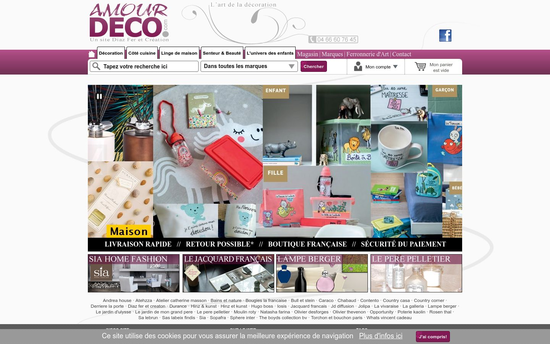 Amourdeco | Amour Deco, Magasin de Décoration Sia HomeFashion Le Jacquard Français