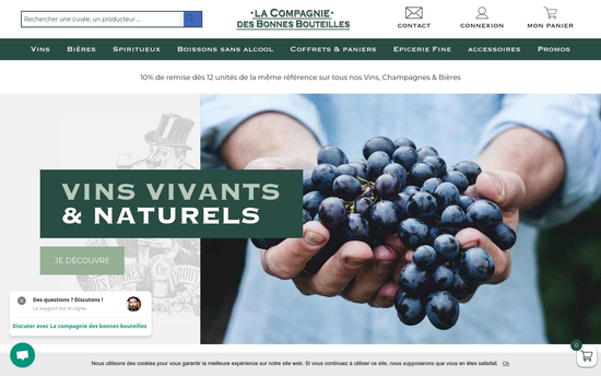 Lacompagniedesbonnesbouteilles | Boissons Artisanales bios et naturelles Boutique en ligne