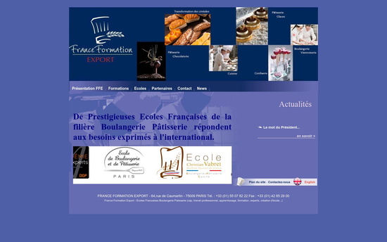 Fran­ceformatio­nex­port | France Formation Export, ecoles francaises boulangerie patisserie, cap bp appren­tis­sa­ge