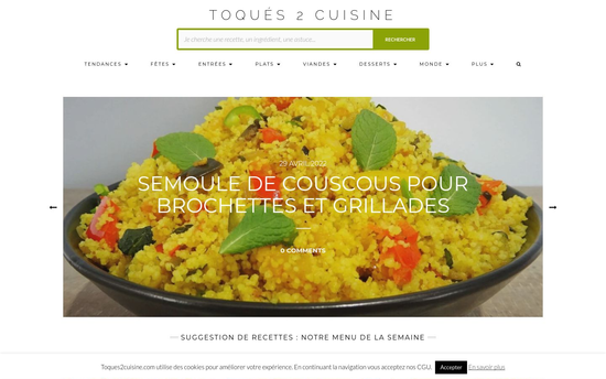 Toques2cuisine | Toqués2Cuisine 2100 recettes de cuisine en photos et vidéos