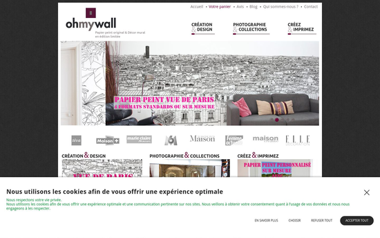 Ohmywall | Papier peint original et décor mural Ohmywall