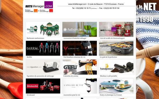 Boutique artsdelatable | BOUTIQUE OFFICIELLE ARTSMENAGER tout pour la table verres, vaisselle, couverts, cuisine