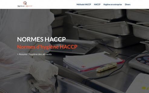 Norme HACCP, Hazard Analysis Critical Control Point